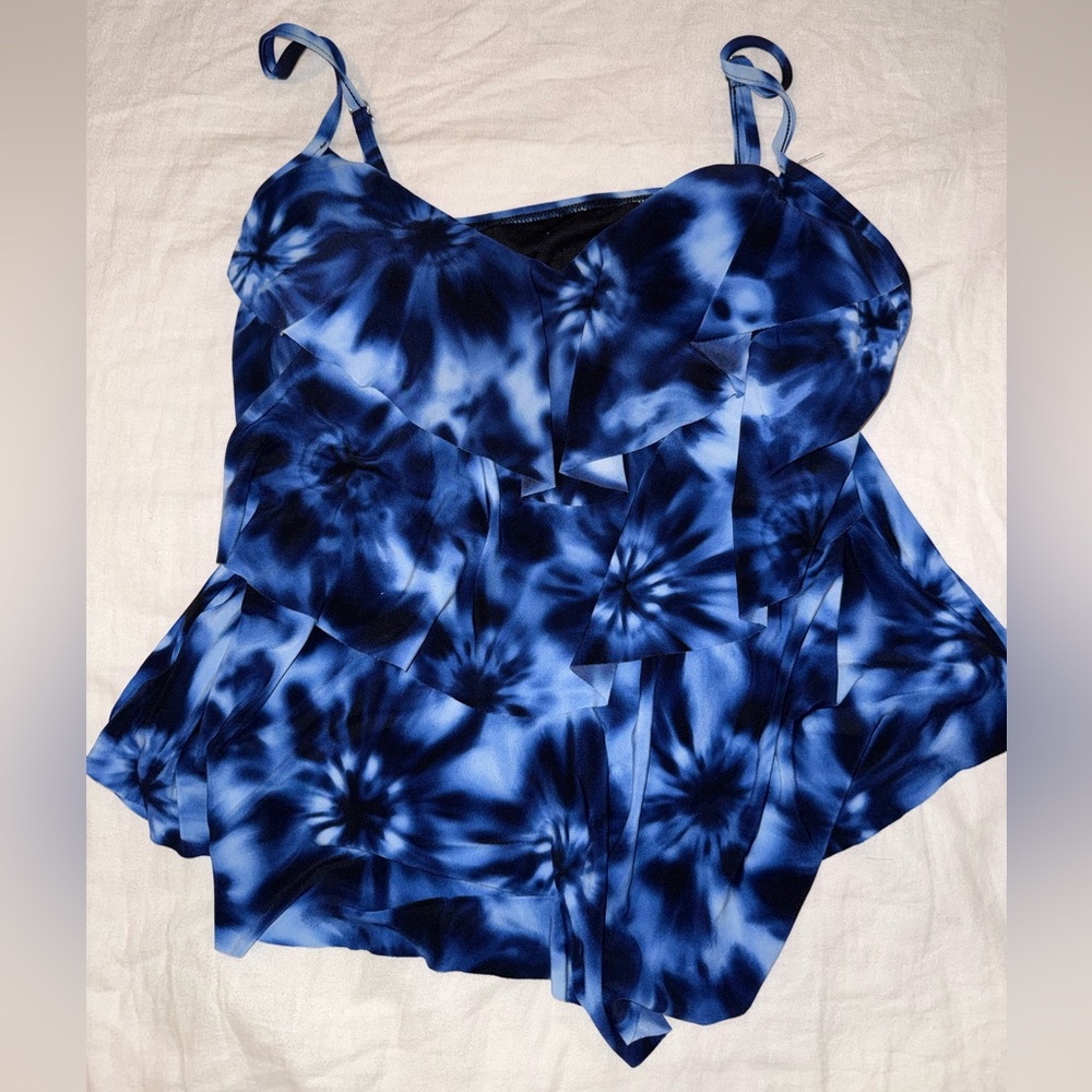 Aqua Green Swim Top